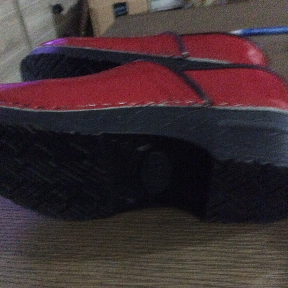 Bjork Red Women Clogs - Picture 6 of 8